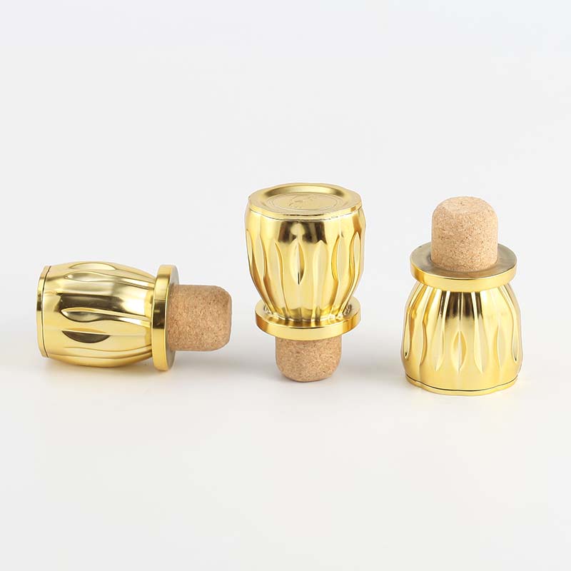 Factory wholesale quality best-selling products cork screw cap wine bottle stopper wooden cap T shape cap